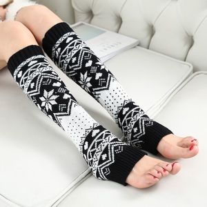 Knitted wool leggings